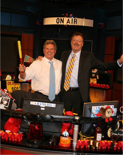 2013 Tigers on Wall Street on the set of CNBC Mad Money