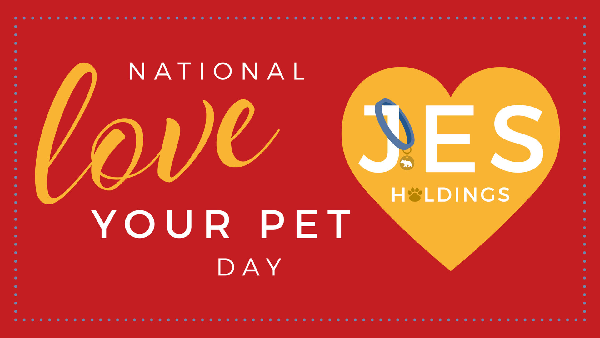 Since so many of our employees have pets, we thought it would only be appropriate to celebrate National Love Your Pet Day on February 20, 2019!